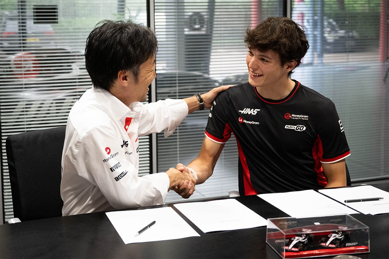 ハースF1代表 小松礼雄 「オリバー・ベアマンはチームにぴったりな人材」