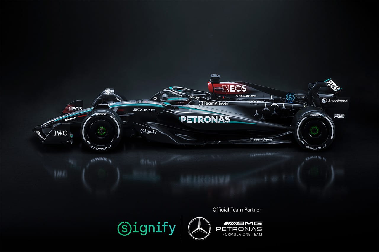 メルセデスF1 シグニファイとのパートナーシップを発表