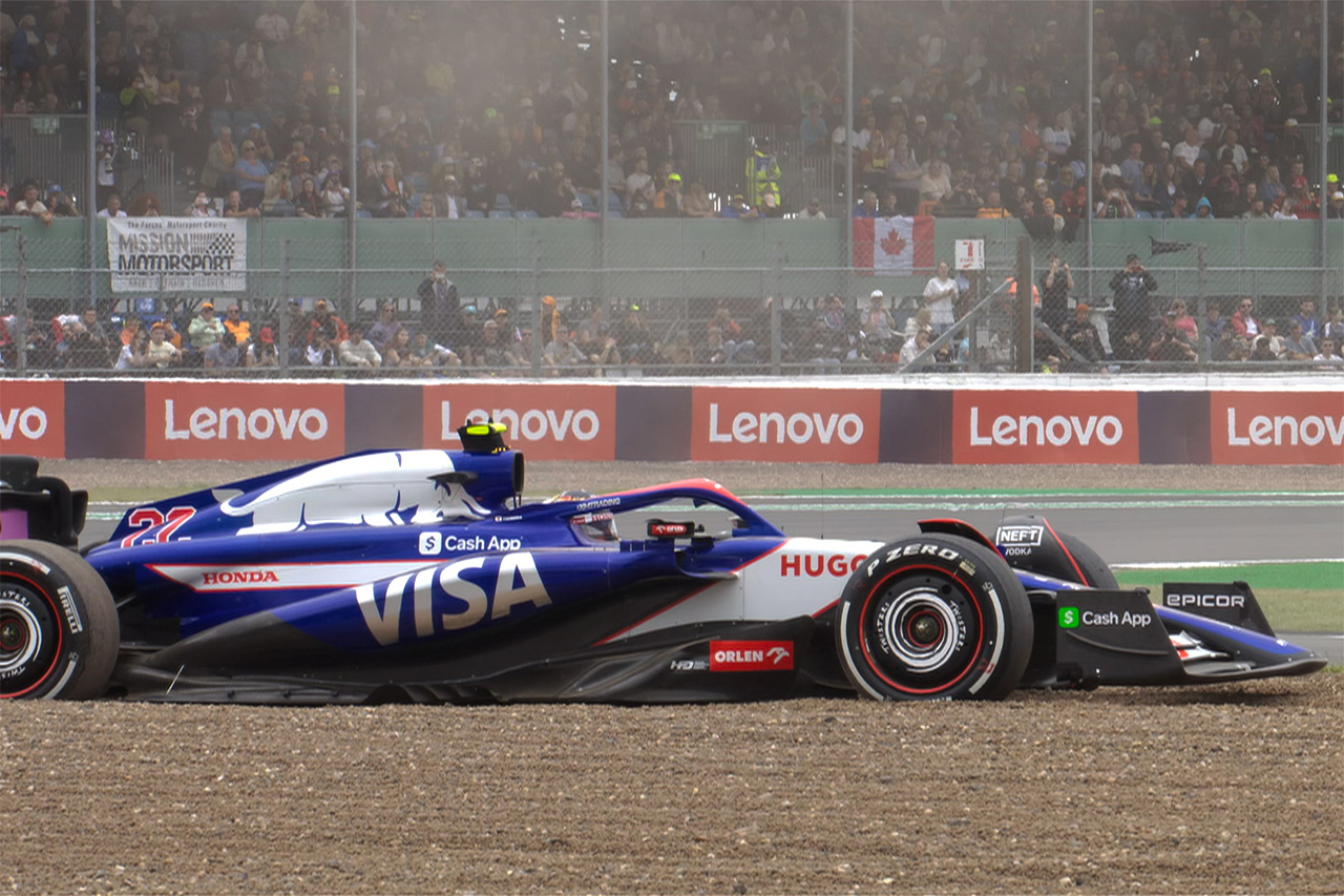 2024年F1イギリスGP フリー走行1回目：順位・ラップタイム