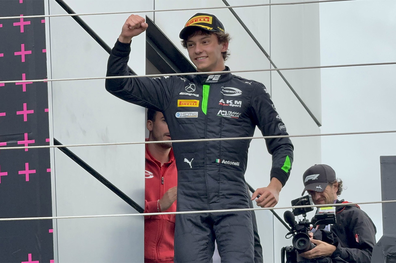 メルセデスF1育成のアントネッリ シルバーストンでF2初勝利