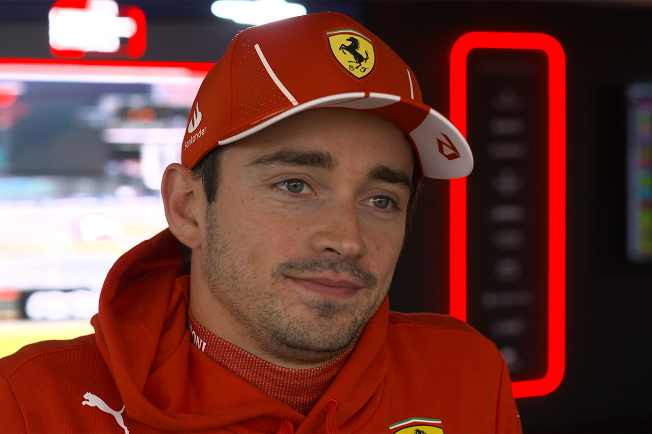 シャルル・ルクレール F1イギリスGP初日「マクラーレンはかなり前にいる」