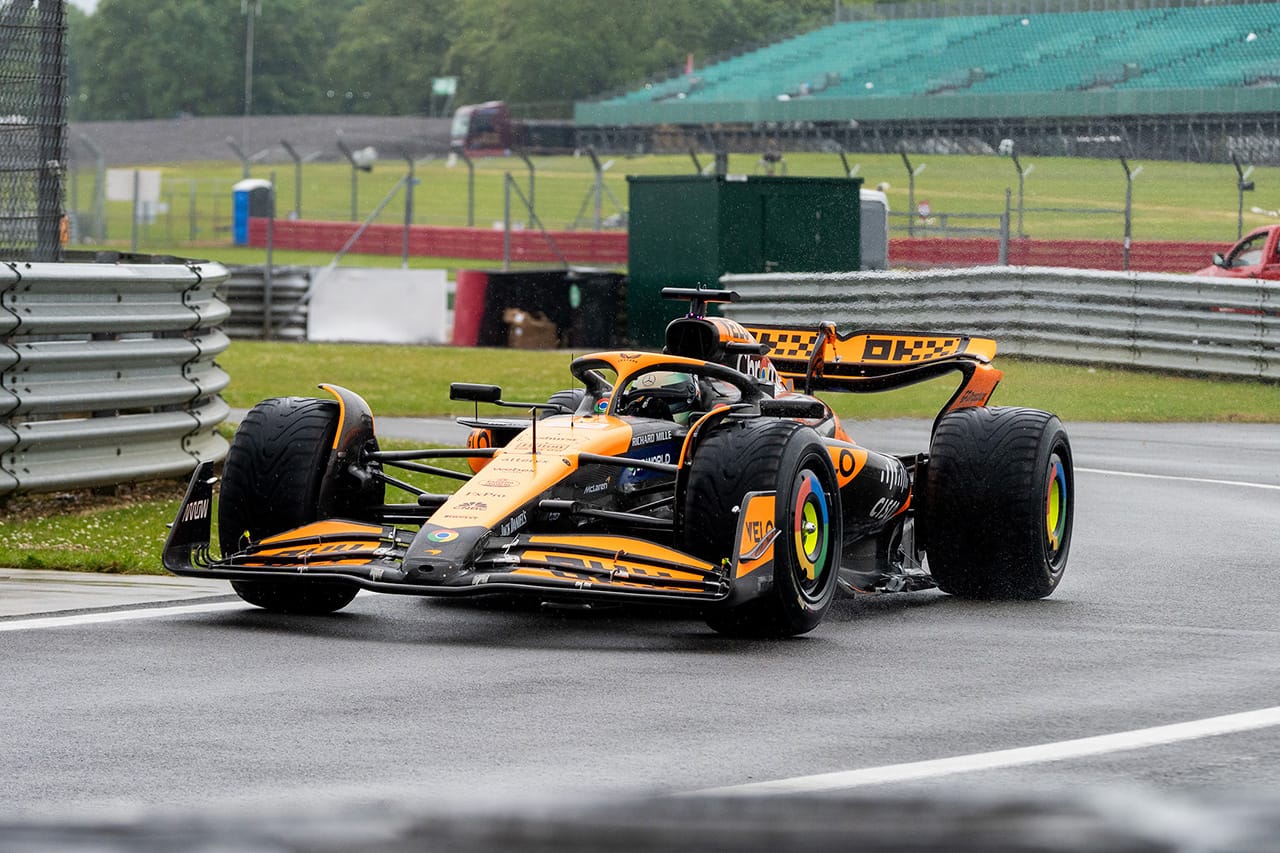 ミック・シューマッハ マクラーレンF1のタイヤテストを担当して53周