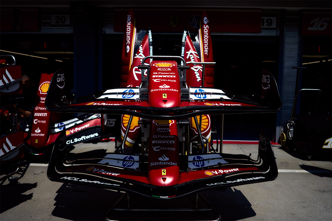 フェラーリ F1ハンガリーGPに新型フロアの改良版を投入