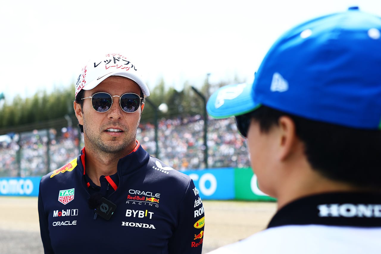 セルジオ・ペレス 「角田裕毅がレッドブルF1の僕のシートを狙うのは当然」