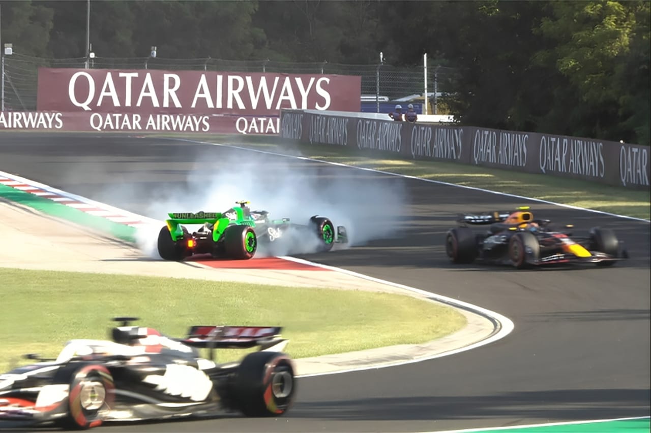 周冠宇 FP2でのペレスを非難「適切な位置にいなかった」 F1ハンガリーGP