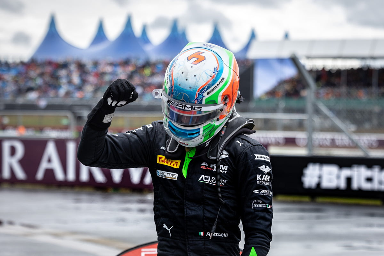 メルセデスF1育成アントネッリ F2ハンガリー大会のレース2で今季2勝目