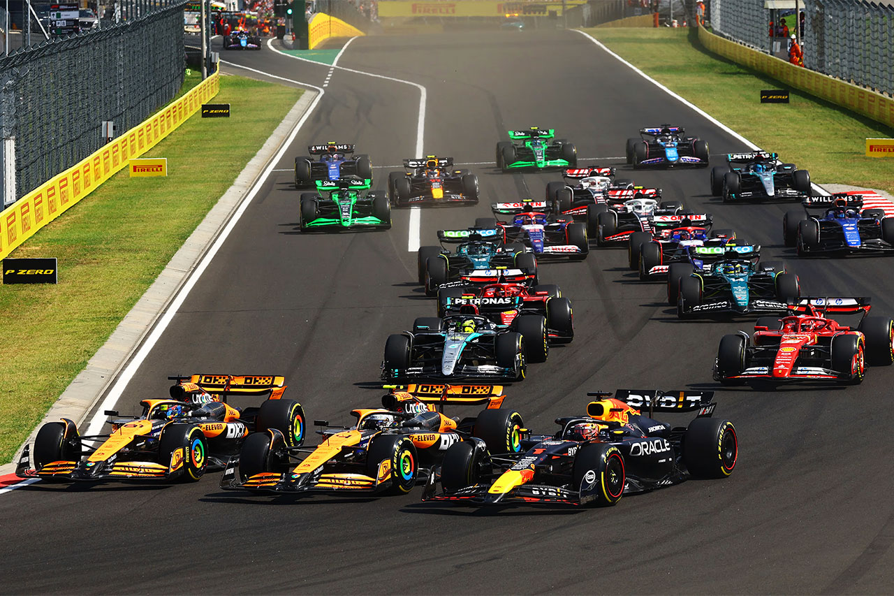 2024年F1ハンガリーGP 決勝:結果・順位表…角田裕毅が9位入賞