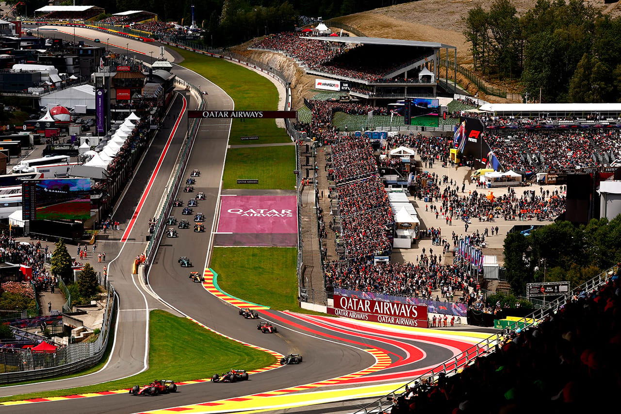 F1ベルギーGP 2024年:開催スケジュール&テレビ放送時間