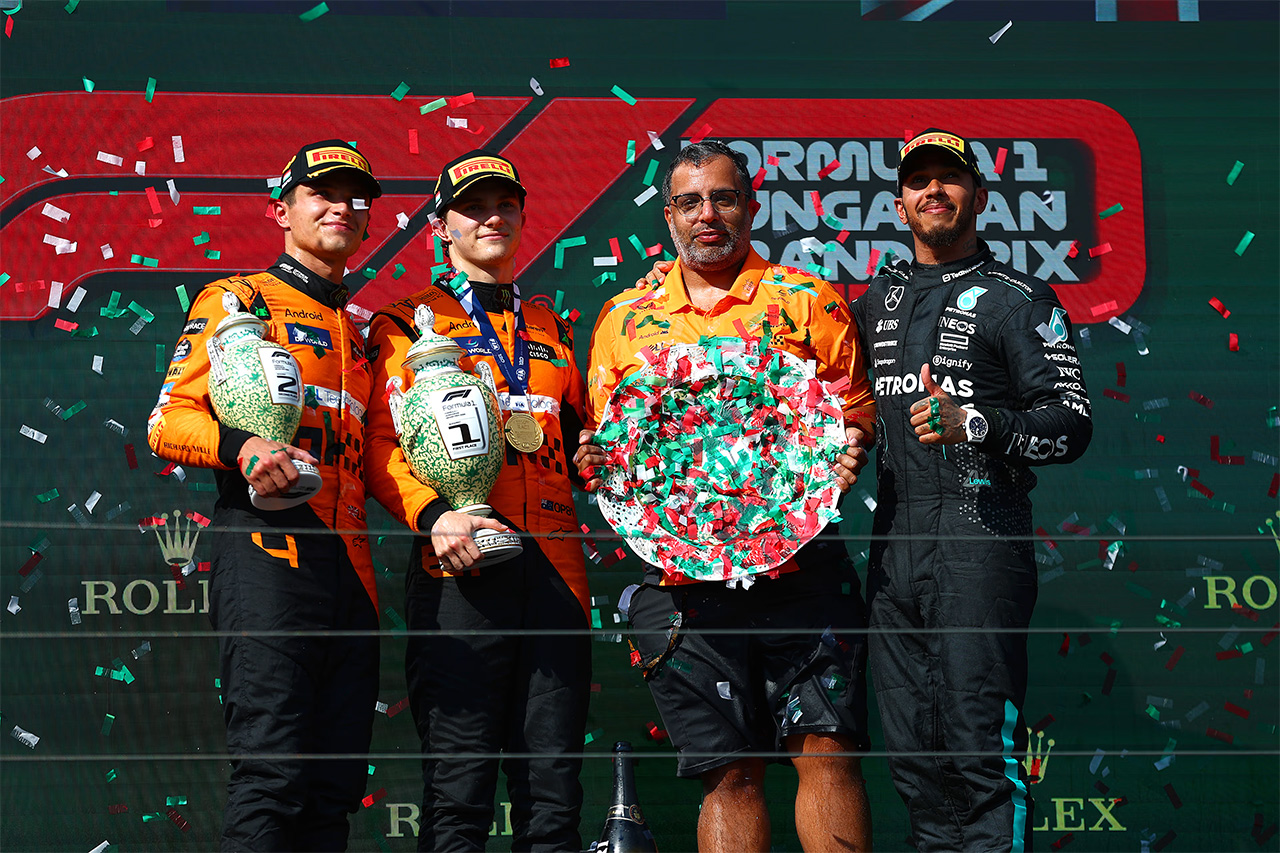 2024年 F1ハンガリーGP 決勝:FACTS AND STATS