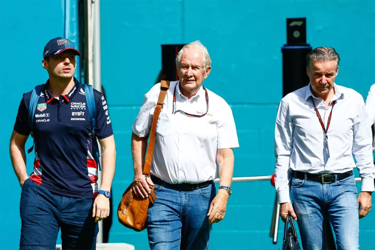 レッドブルF1 ヘルムート・マルコと2026年まで残留確約でフェルスタッペンの流出阻止