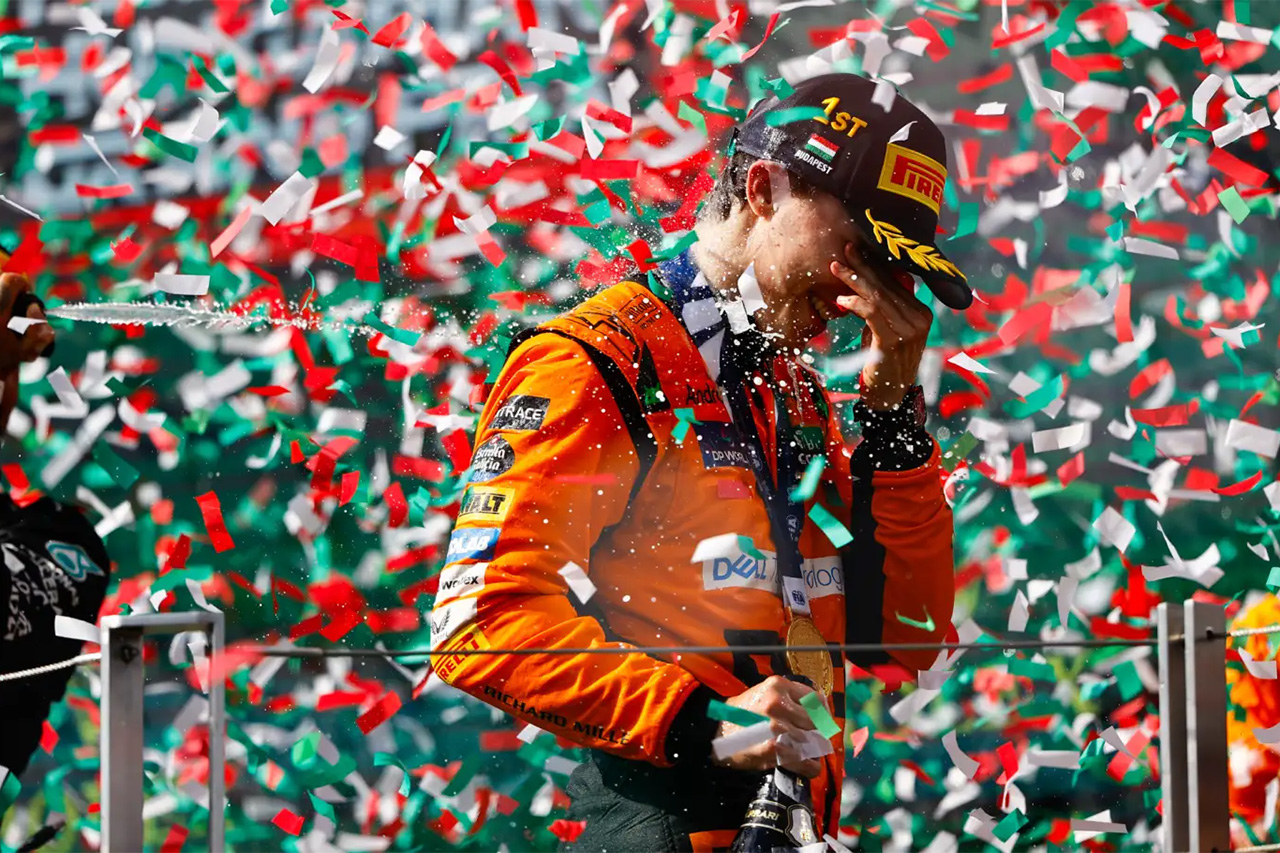 ランド・ノリス F1ハンガリーGPは「ピアストリのF1初優勝を曇らせてしまった」