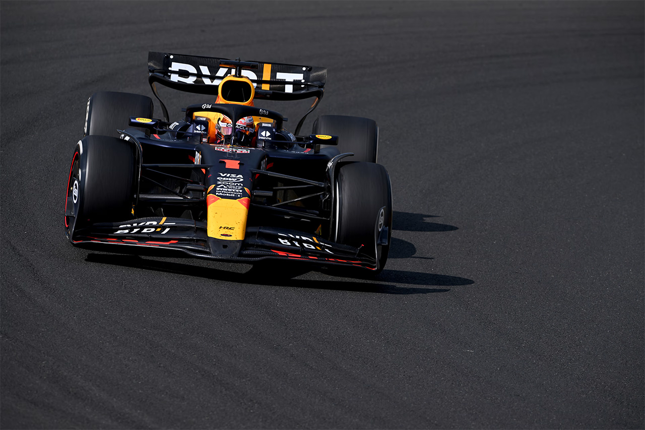 フェルスタッペン F1ベルギーGPをトップ発進 角田裕毅とともにPUペナルティ