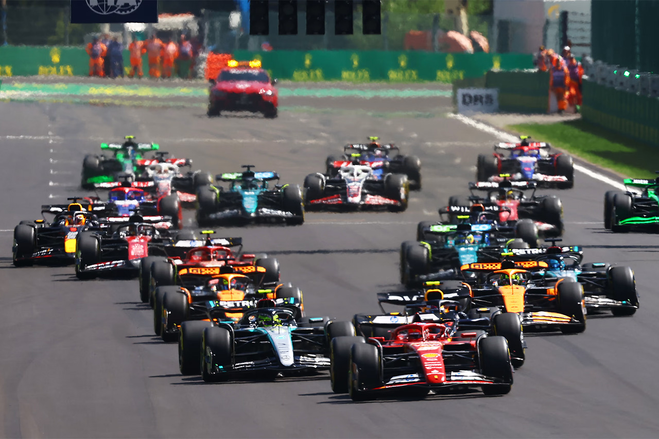 角田裕毅17位:2024年F1ベルギーGP 決勝 結果速報