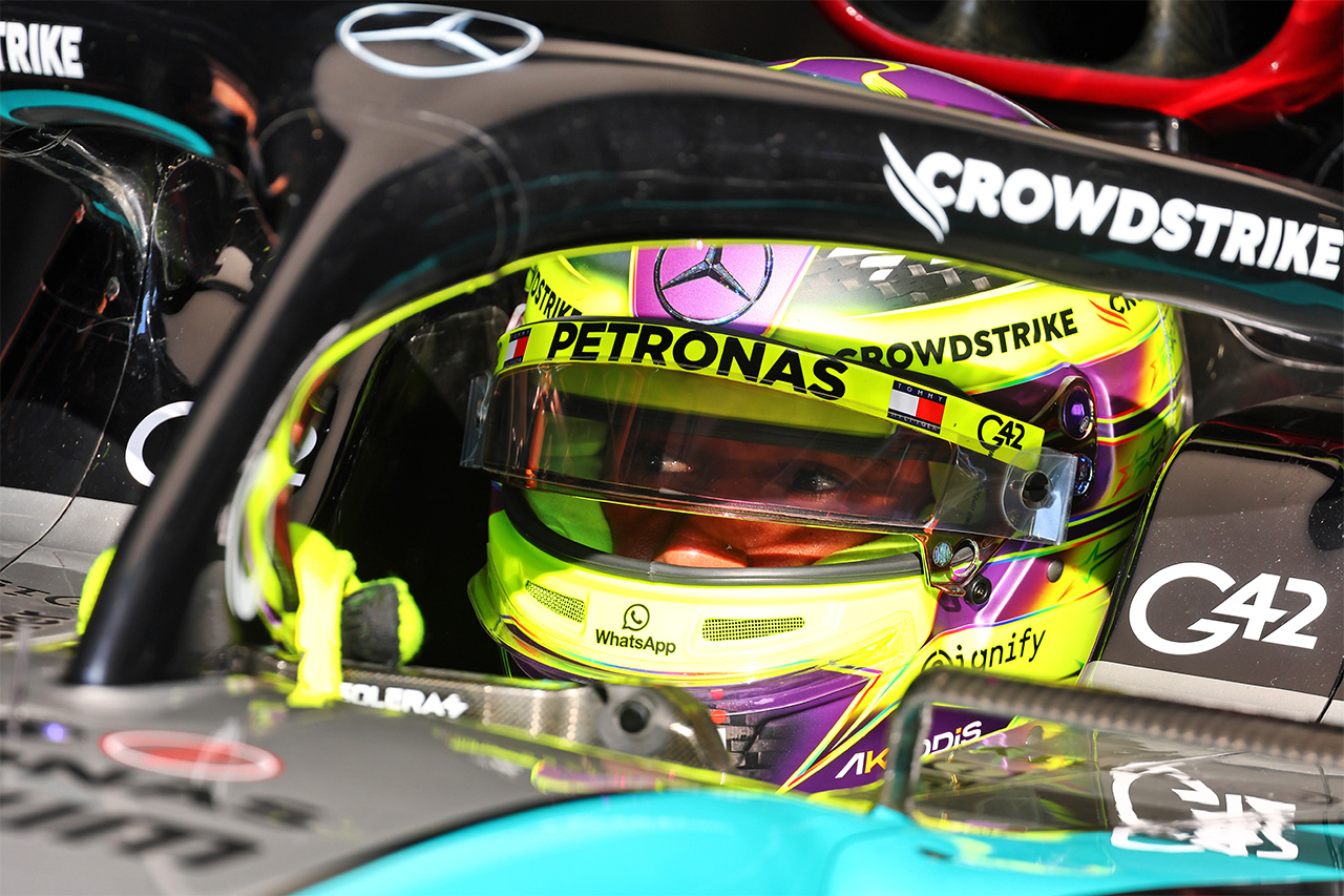 ハミルトン F1イタリアGP初日でシートに問題「サウナに座っている暑さ」
