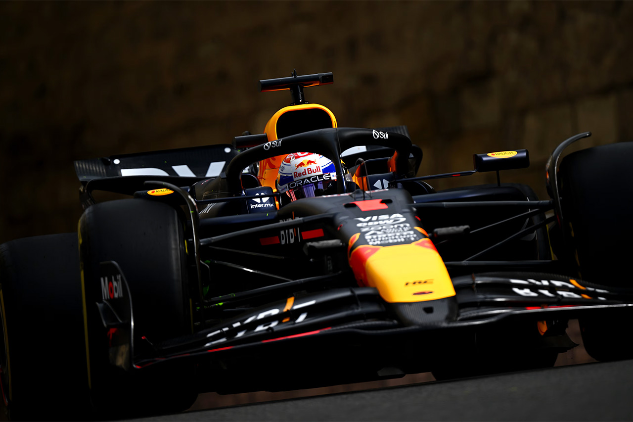 F1アゼルバイジャンGP:マックス・フェルスタッペンがFP1最速で復活の狼煙