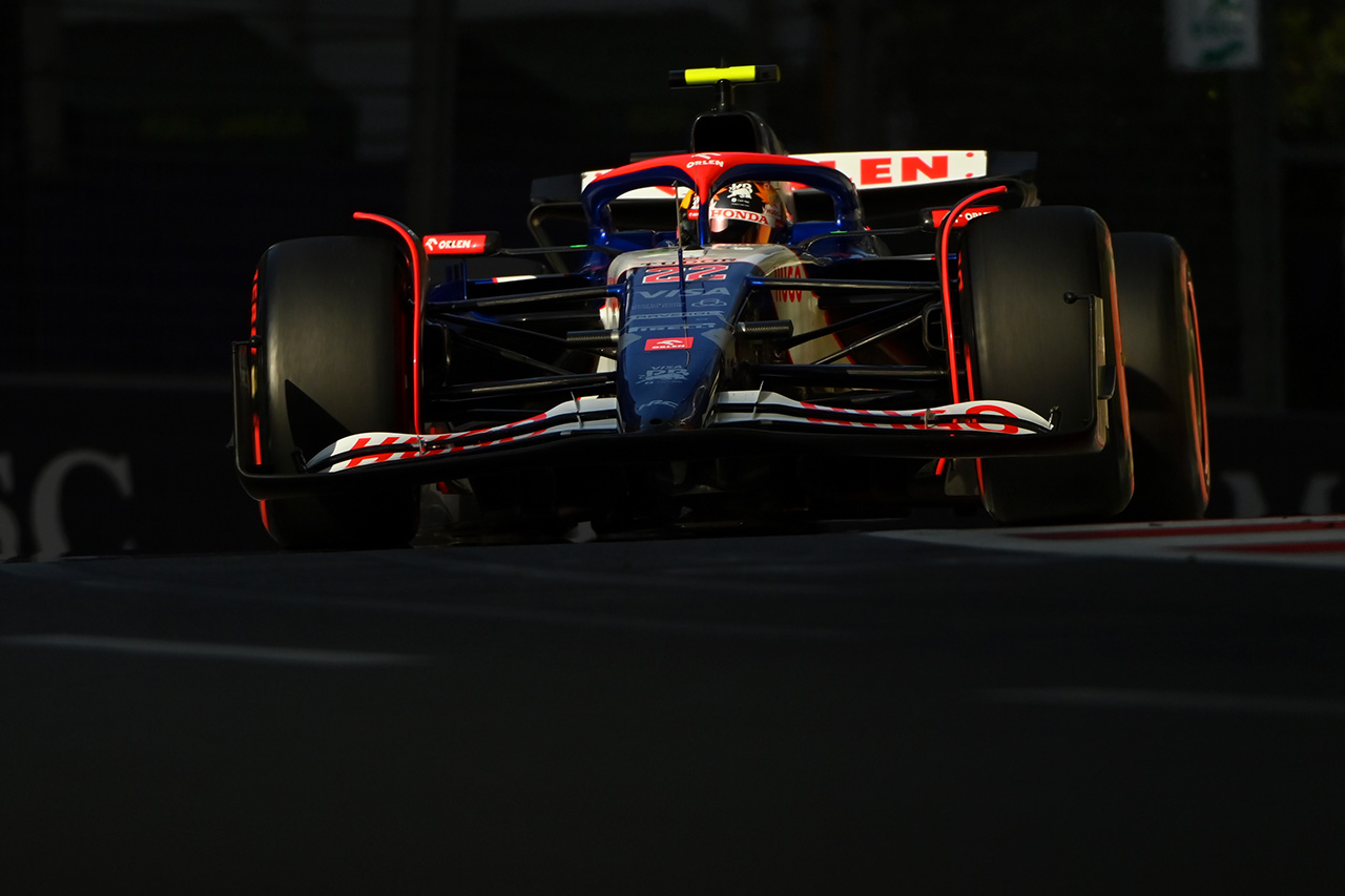 F1アゼルバイジャンGP 予選:ルクレールがポール 角田裕毅は12番手