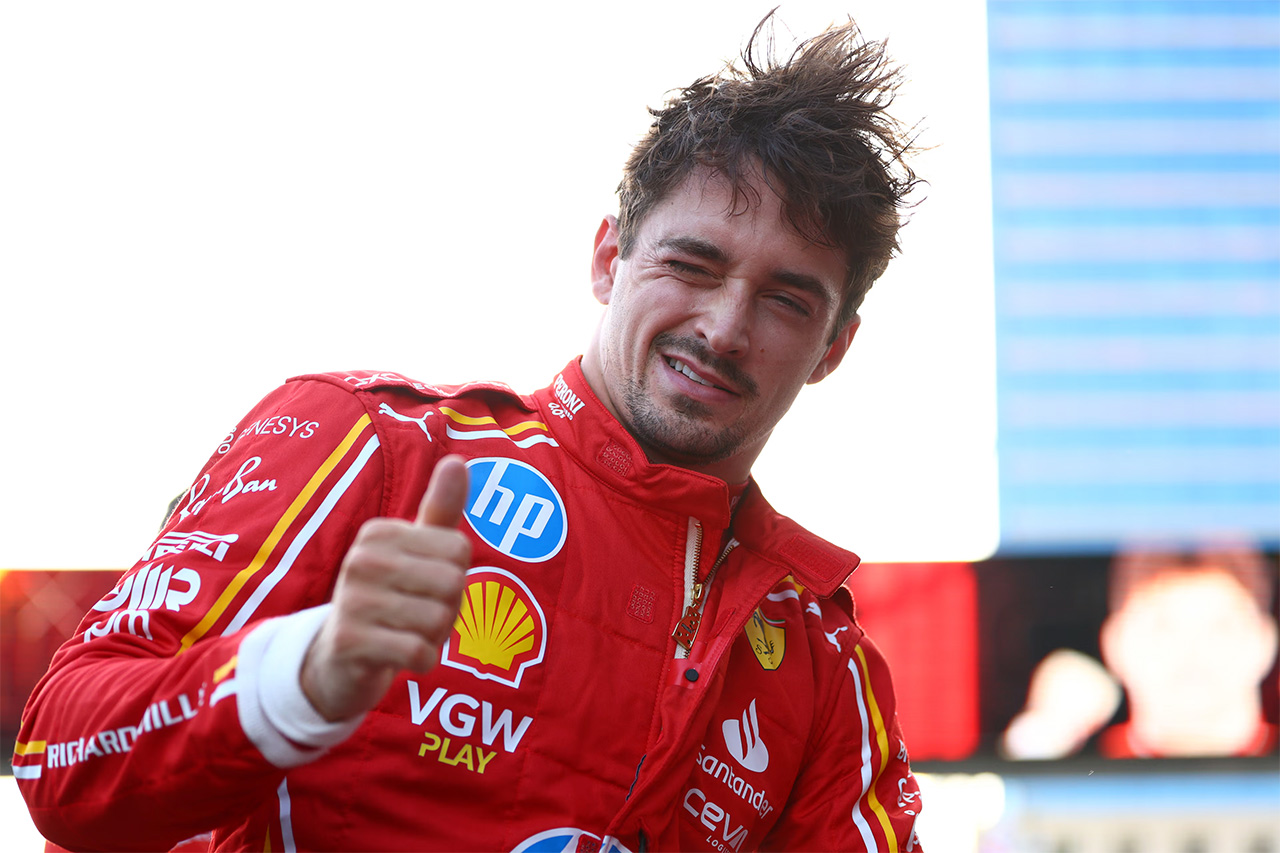 F1アゼルバイジャンGP 予選レポート:ルクレールがバクー4年連続ポール