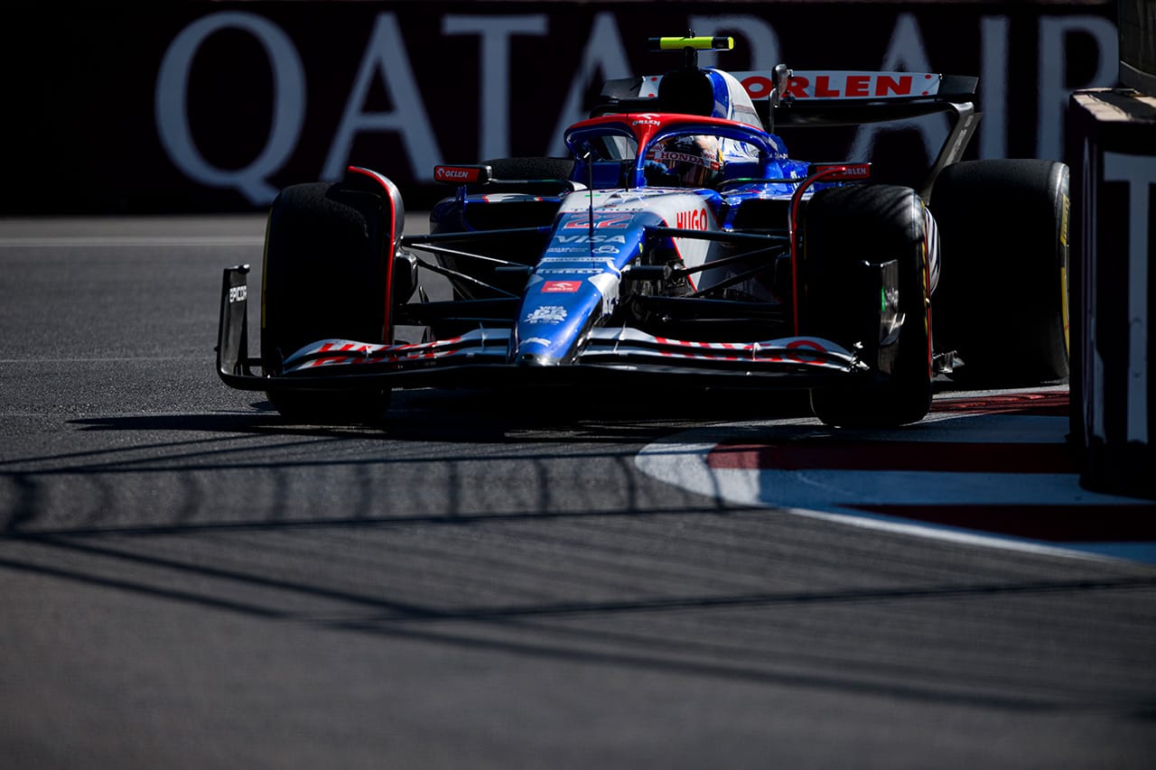 角田裕毅 リタイア決断は「ダメージと空力性能の低下」とRB F1幹部