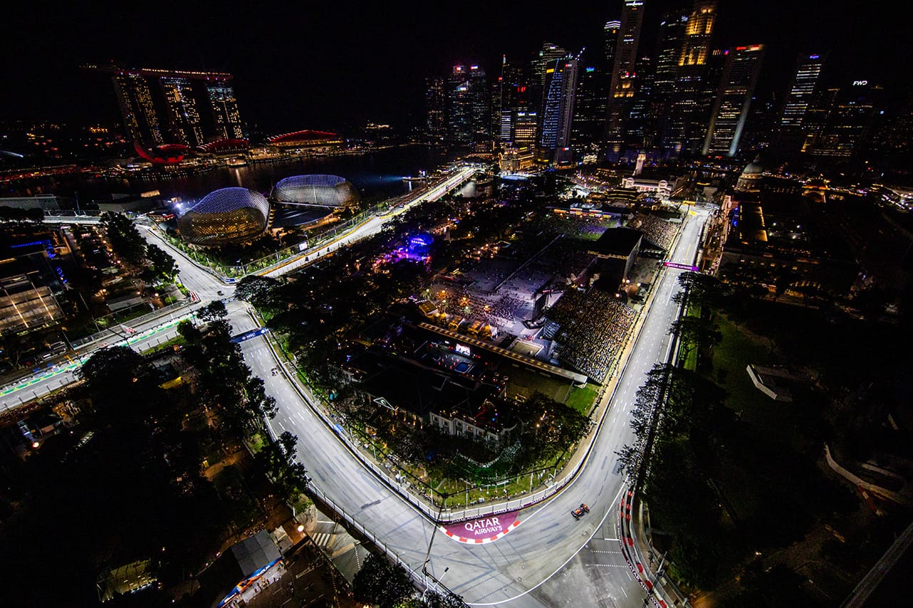 F1シンガポールGP 2024年：開催スケジュール＆テレビ放送時間