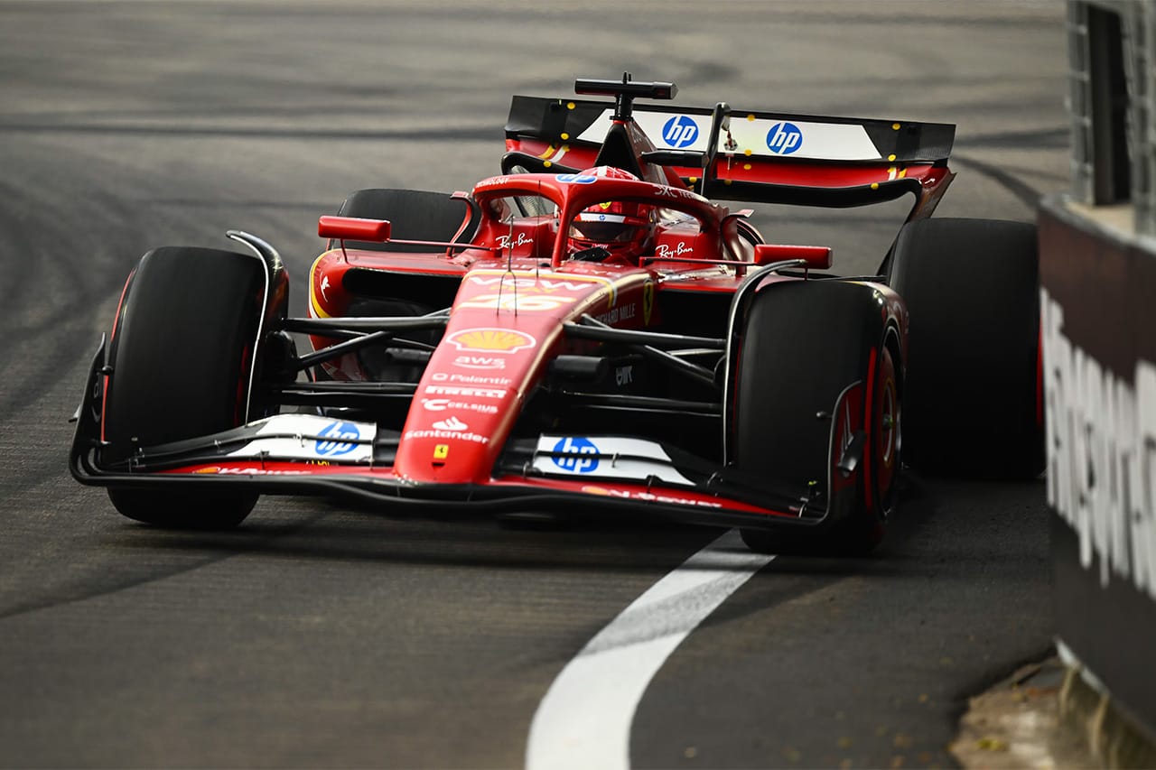 F1シンガポールGP FP1レポート：ルクレールがノリスに0.076秒差でトップ