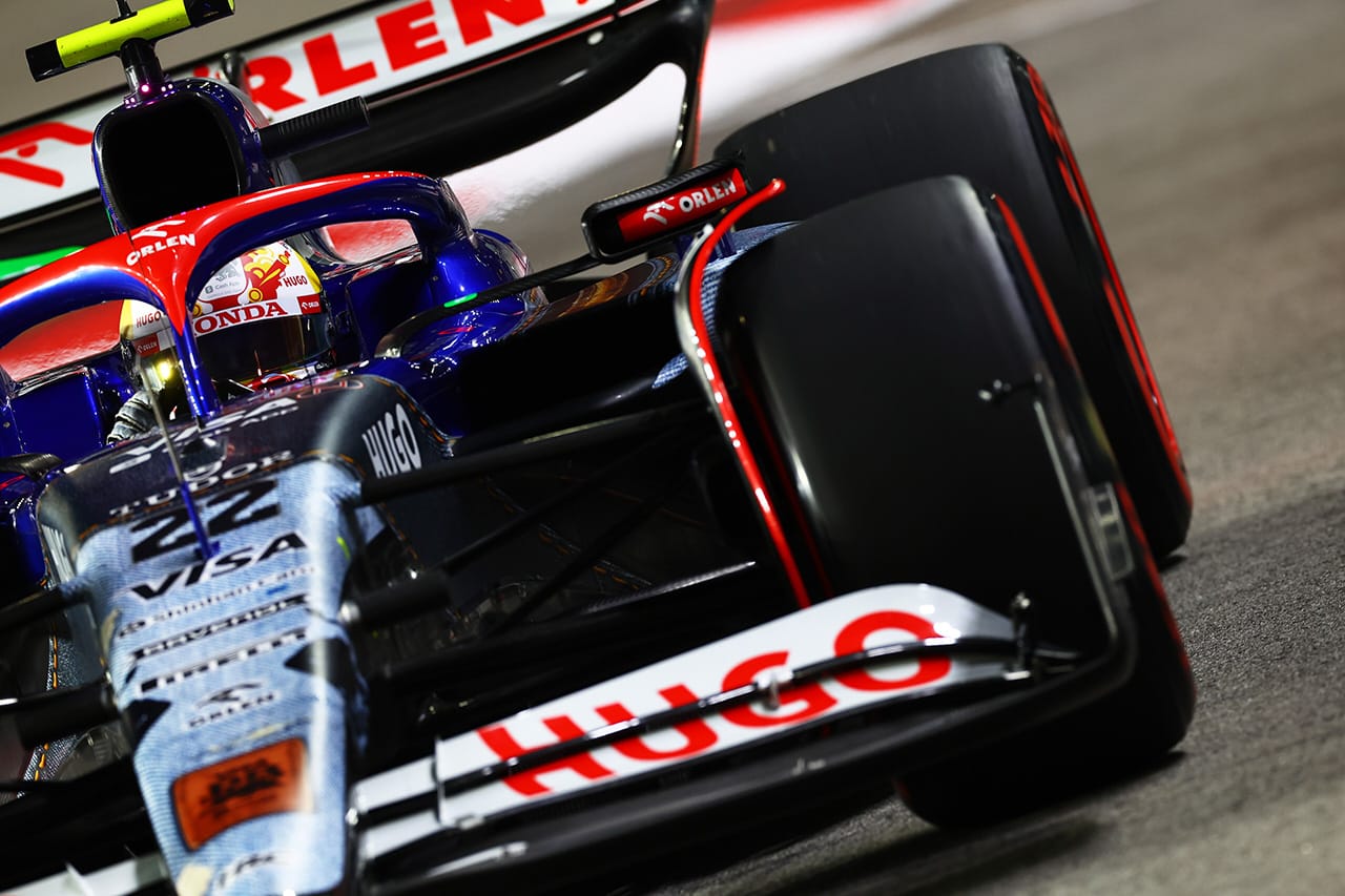 F1シンガポールGP 予選:ランド・ノリスがポールポジション 角田裕毅は8番手