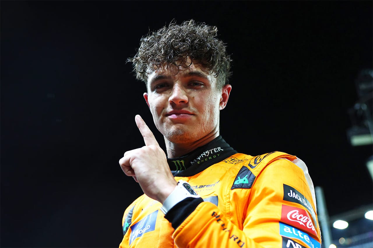 F1シンガポールGP 予選レポート：ランド・ノリスが今季5度目の圧巻ポール