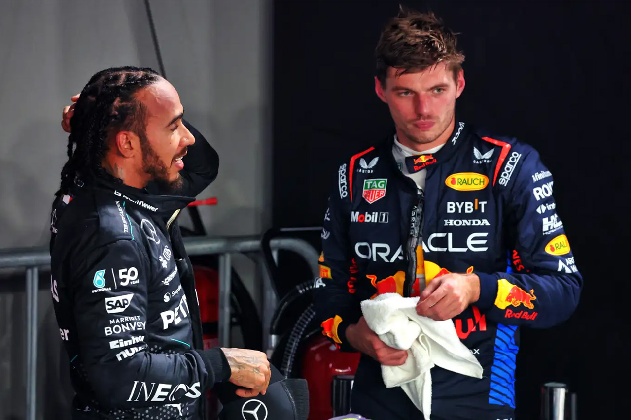 ハミルトン F1会見発言で処罰のフェルスタッペンに「ボイコットしてしまえ」