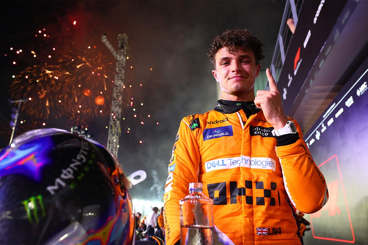 F1シンガポールGP 決勝レポート：ランド・ノリスがポール・トゥ・ウィンで圧勝