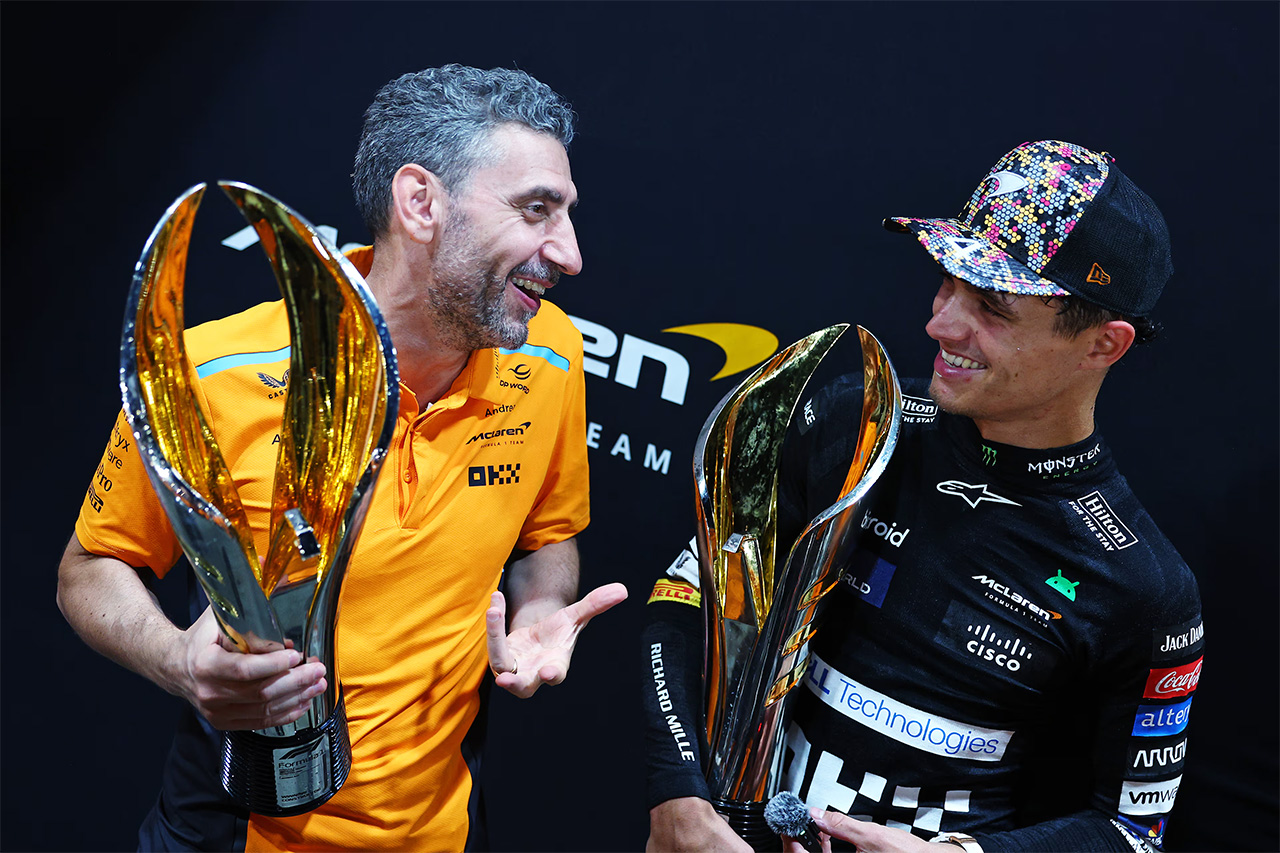 マクラーレンF1代表 「両方のタイトル獲得にむけたミッションは進行中」