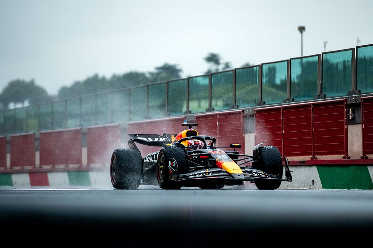 F1タイヤテスト:リアム・ローソンがレッドブルから参加も悪天候に阻まれる