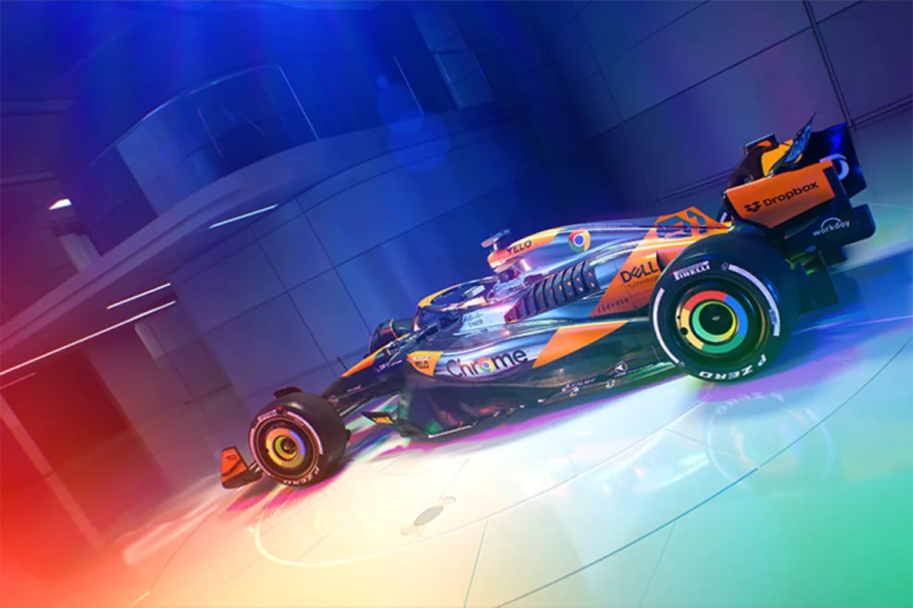 マクラーレン F1アメリカGPでクロームの特別カラーリング第2弾