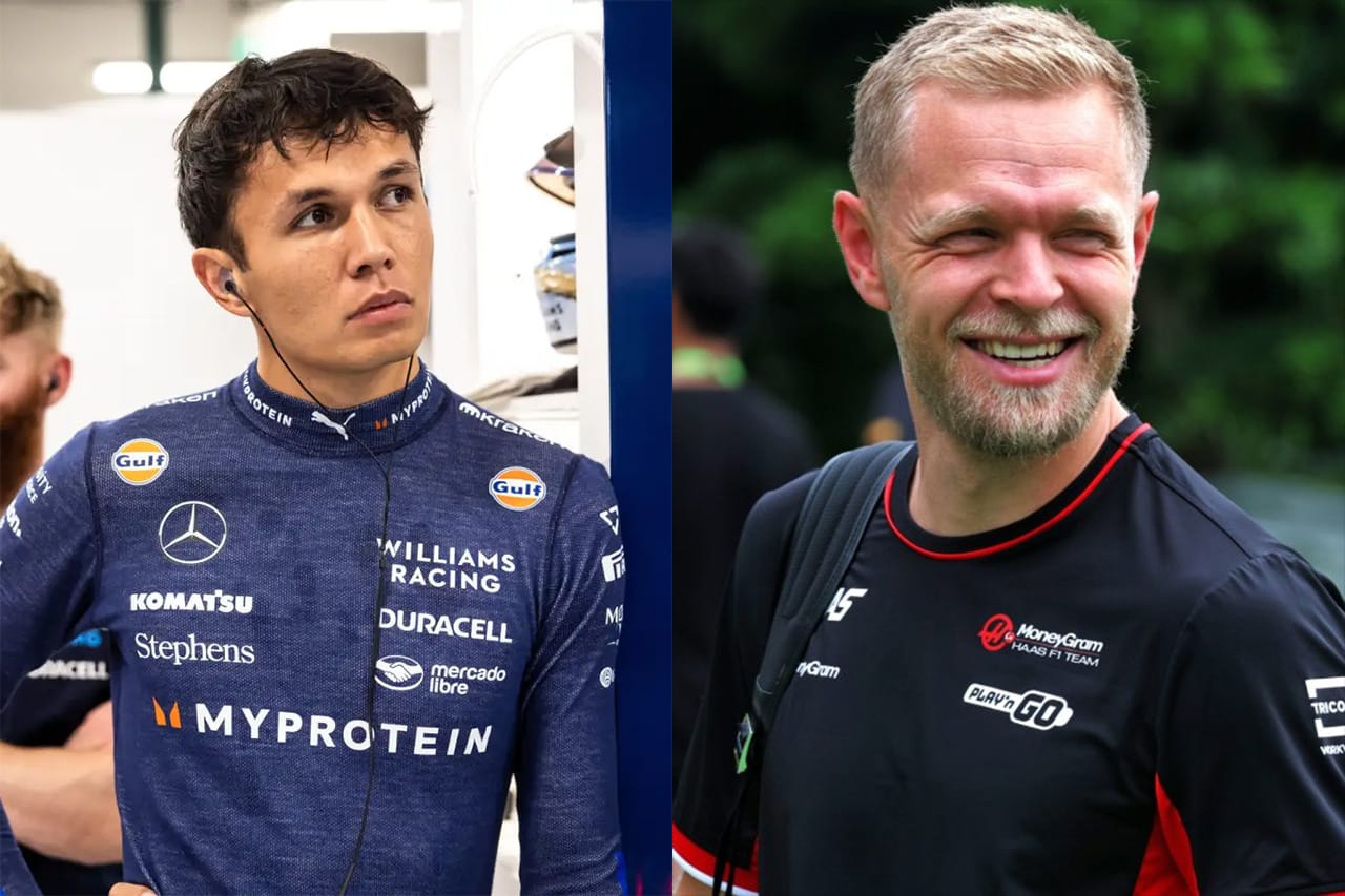 アルボン F1出場停止処分明けのマグヌッセンは「さらに厄介な存在」