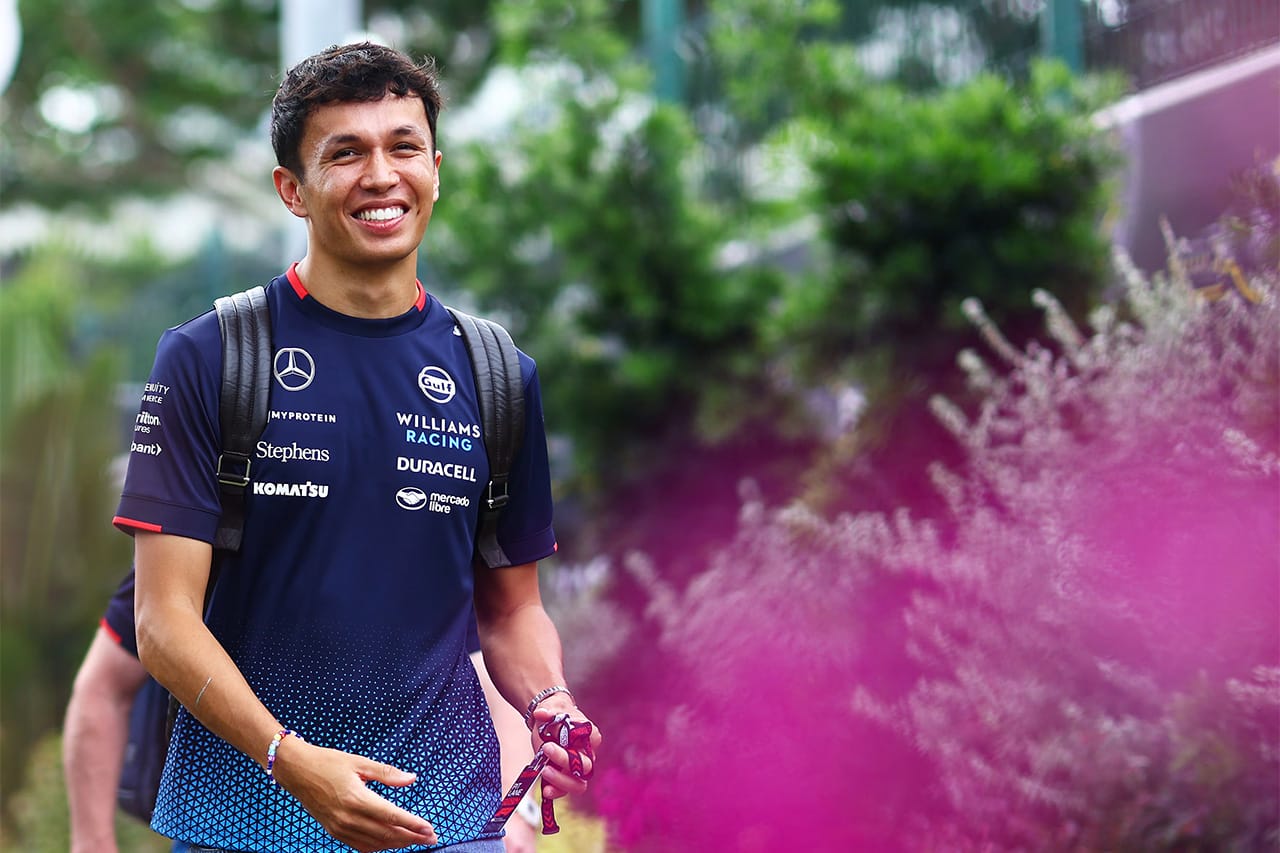 アルボン アメリカGPでF1参戦100戦目「他の人たちほど順調ではなかった」
