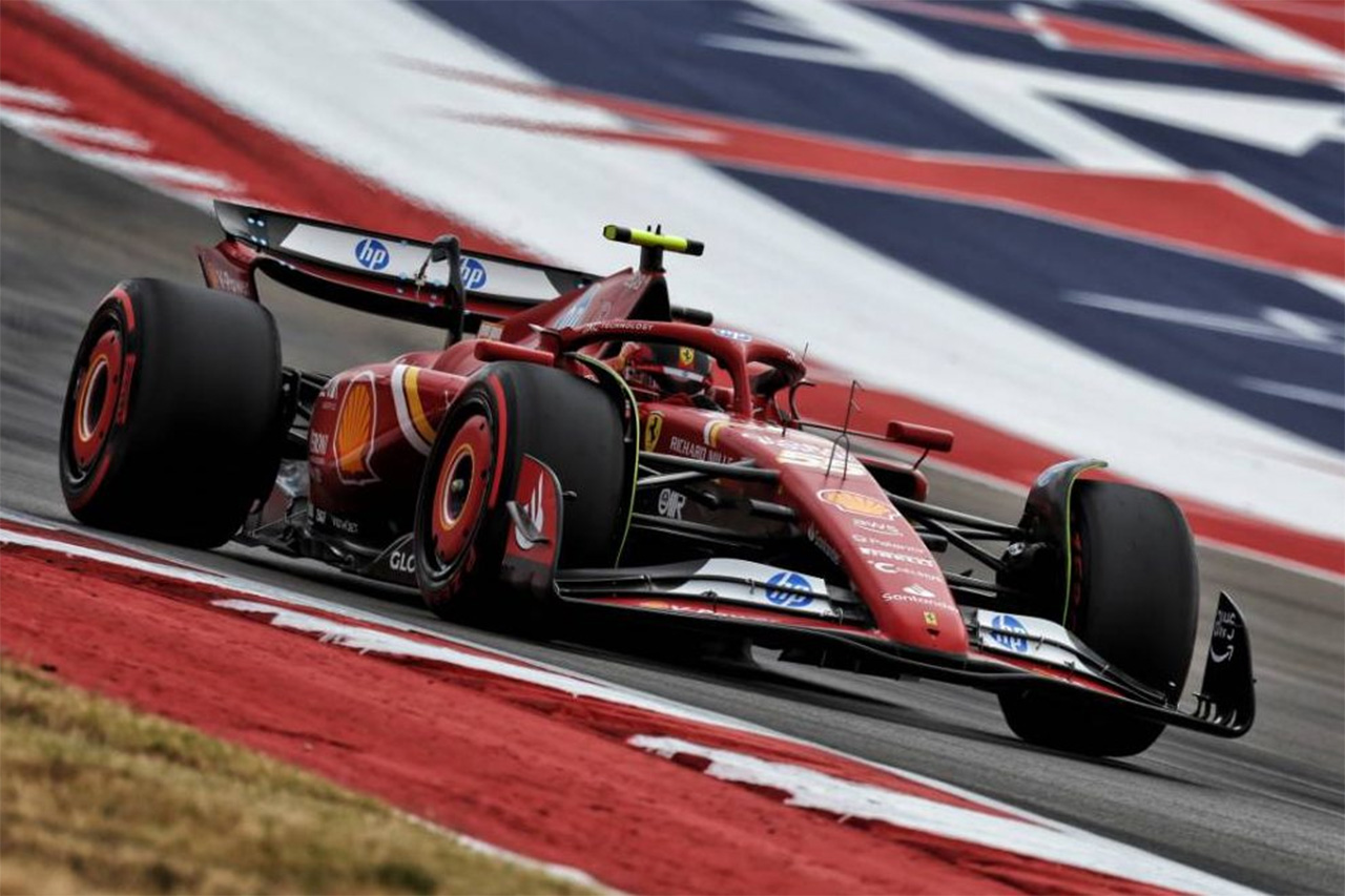 F1アメリカGP FPレポート:サインツ首位でフェラーリがワンツー発進