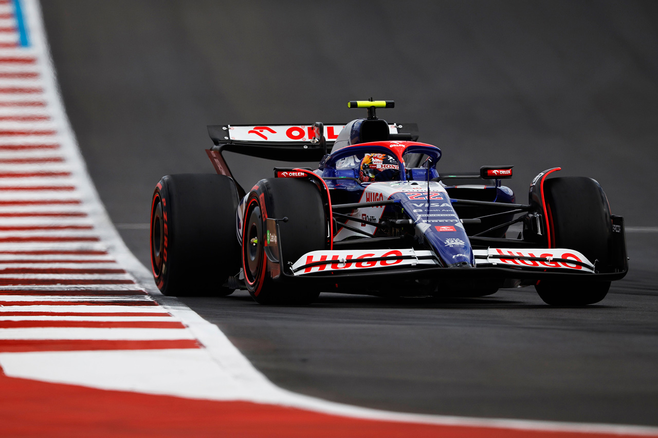 F1アメリカGP スプリント予選:フェルスタッペンがポール 角田裕毅9番手