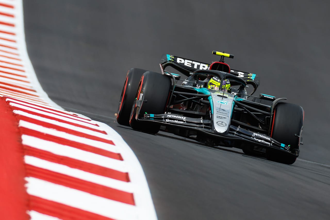 F1アメリカGP 予選Q1:ルイス・ハミルトンが19番手でQ1敗退