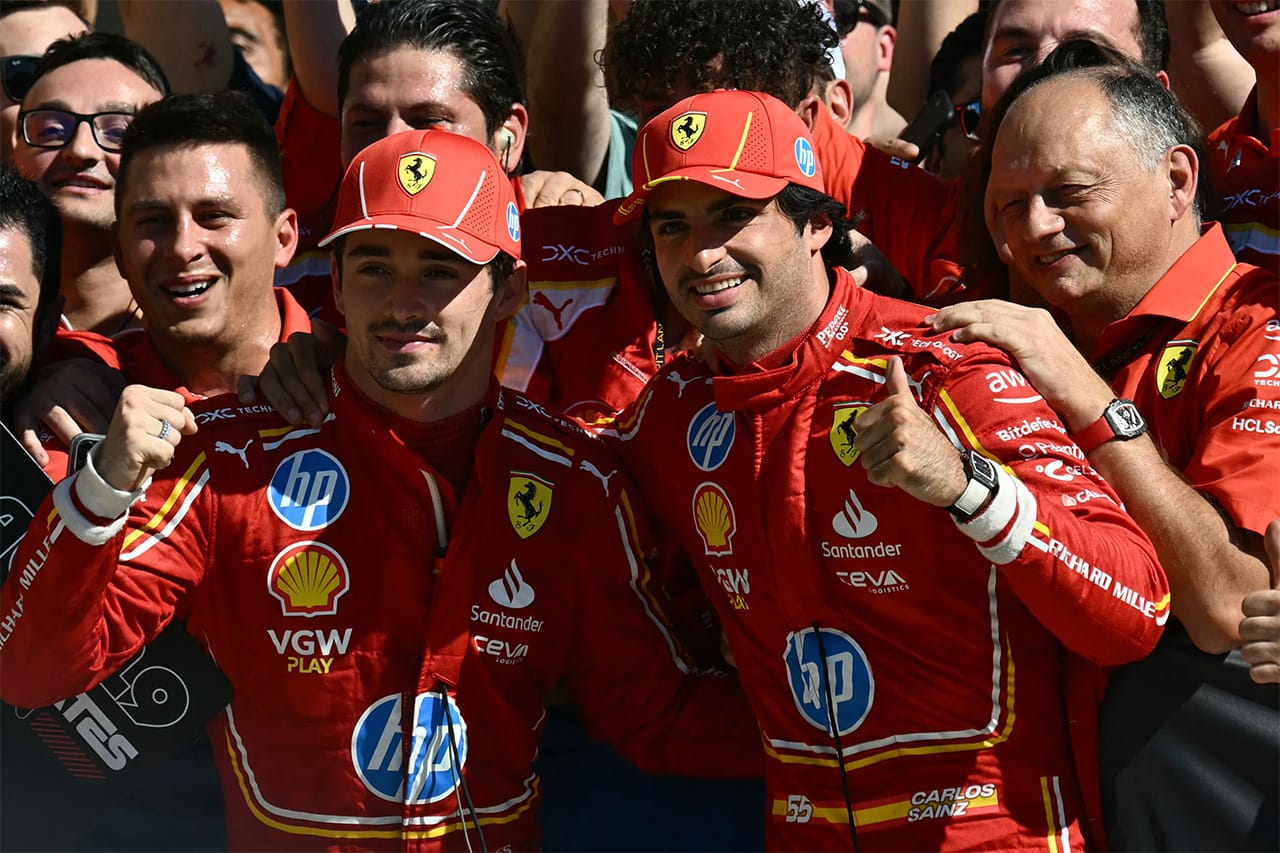 F1アメリカGP 決勝レポート:ルクレール圧勝でフェラーリが1-2フィニッシュ