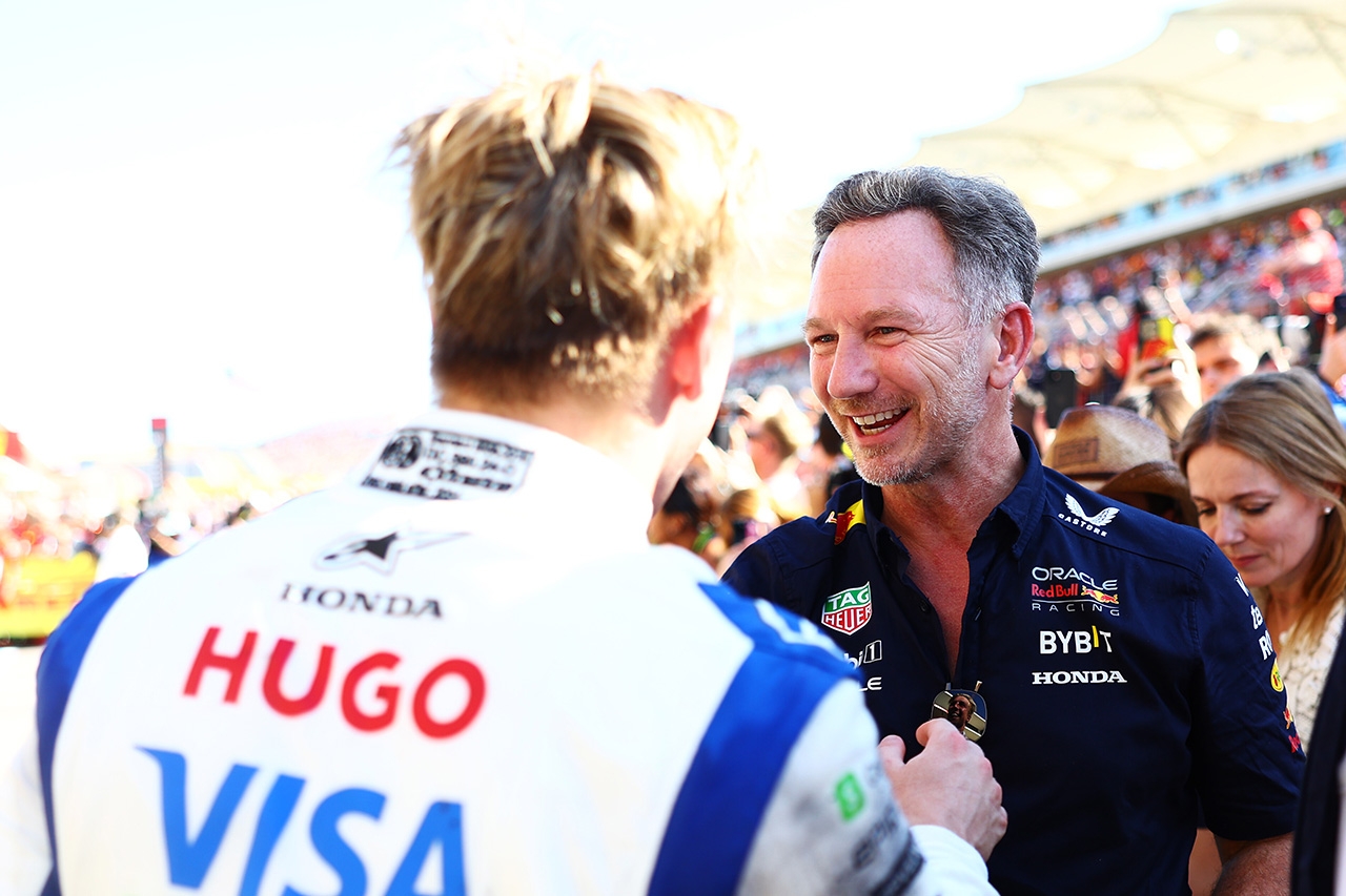 クリスチャン・ホーナー F1アメリカGPで入賞のリアム・ローソンを大絶賛