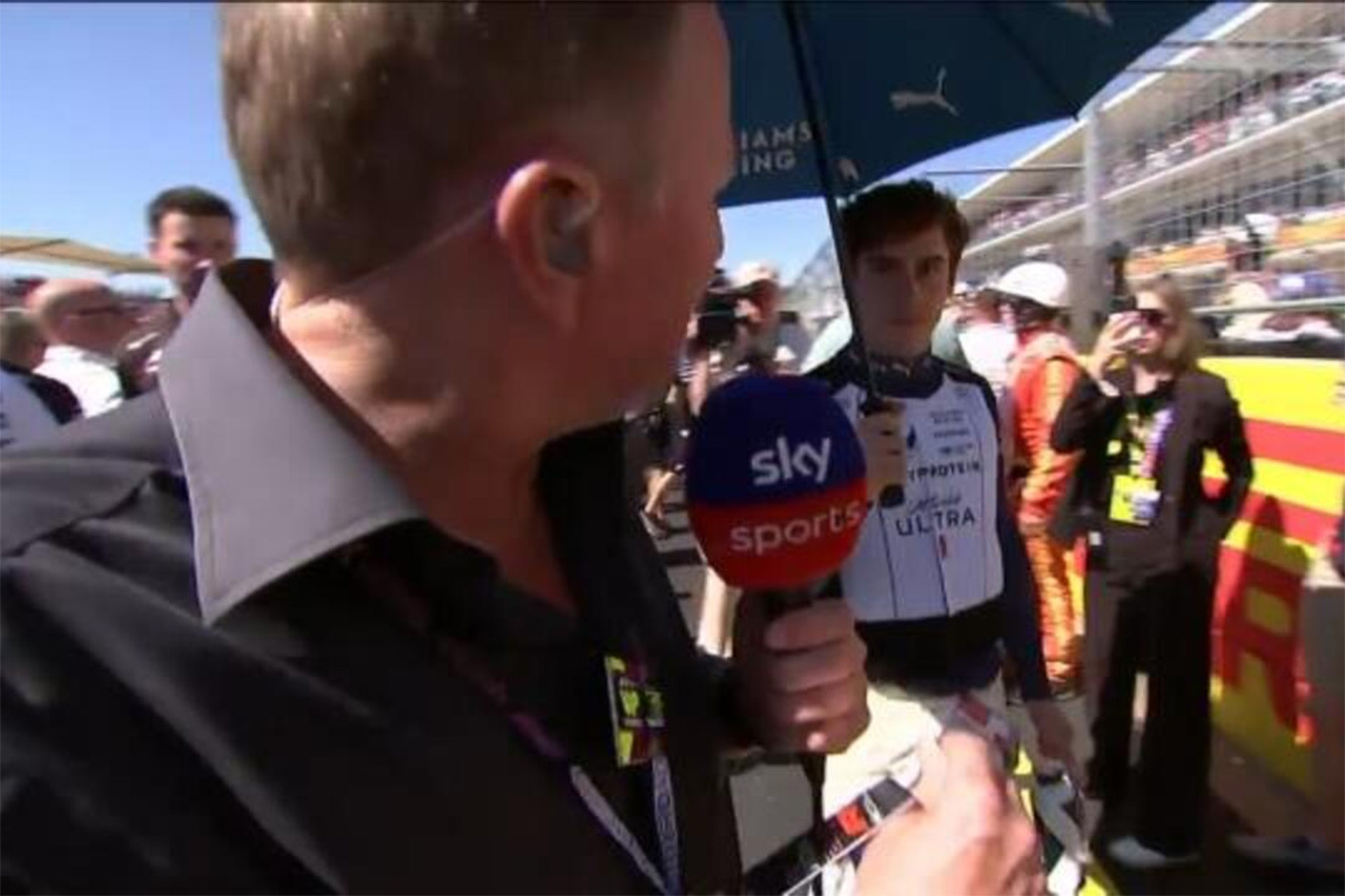フランコ・コラピント F1アメリカGPのグリッドでブランドルをガン無視