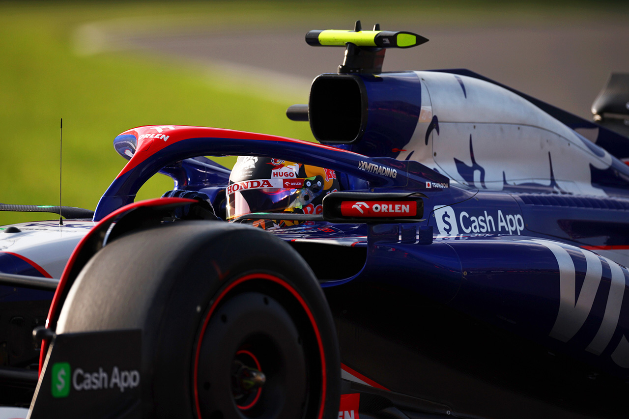 F1メキシコGP フリー走行2回目:角田裕毅3番手 リアム・ローソン10番手