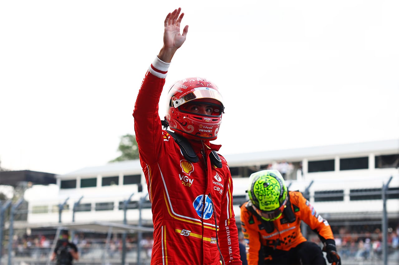 F1メキシコGP 予選レポート：サインツがフェルスタッペンを抑えて圧巻ポール