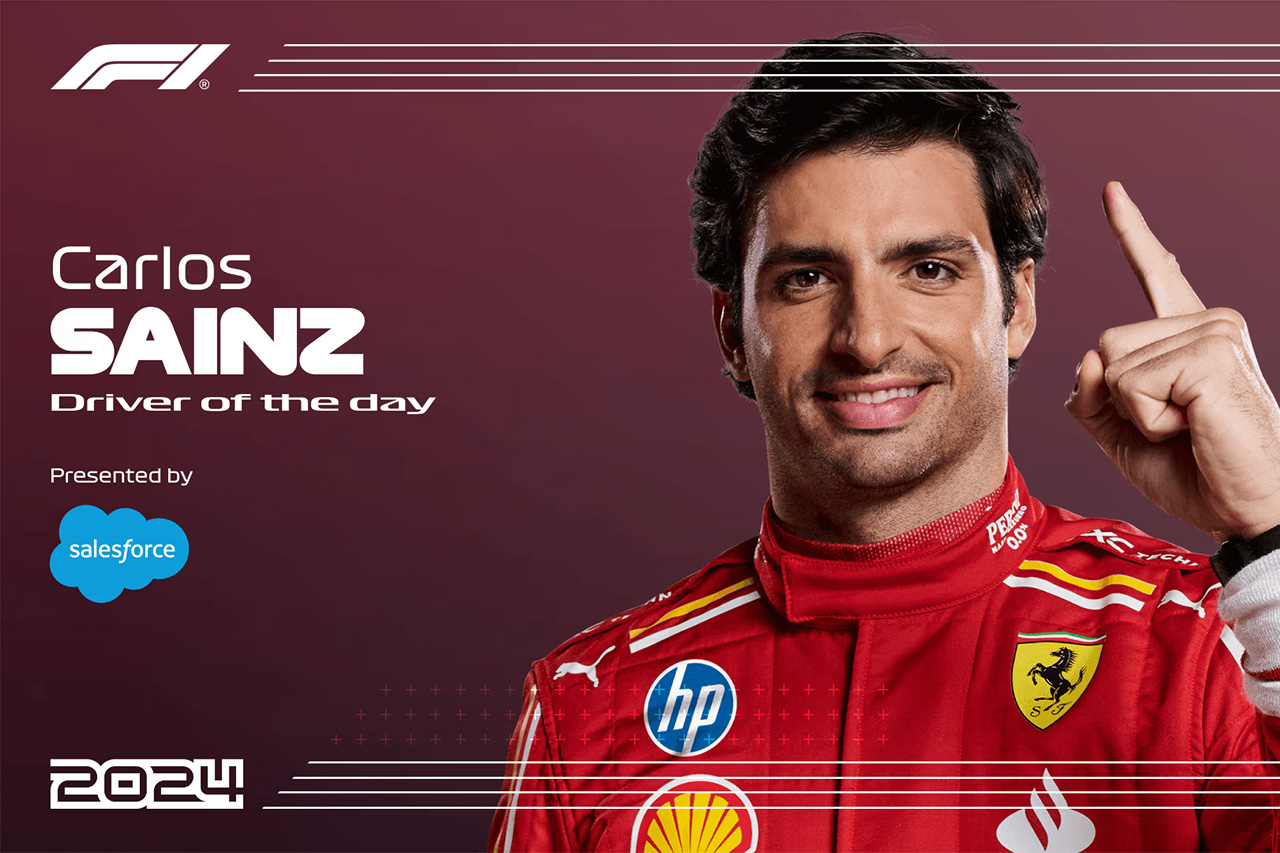 F1メキシコGP:カルロス・サインツJr.がDRIVER OF THE DAY