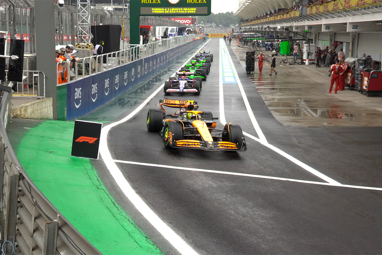 2024年F1 サンパウロGP 決勝:スターティンググリッド
