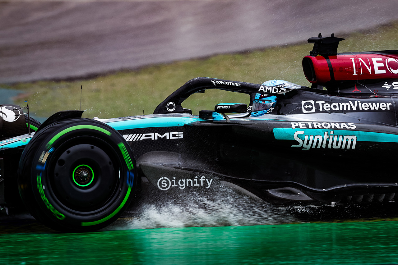 F1サンパウロGP無線:ジョージ・ラッセル 「赤になるはずだ」