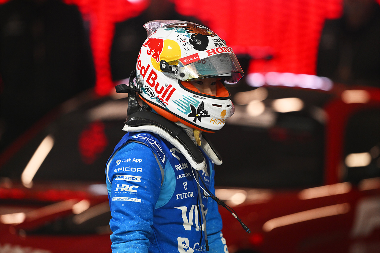 角田裕毅 F1ラスベガスGP決勝の残り5周での9位後退は「悔しい」とRB代表