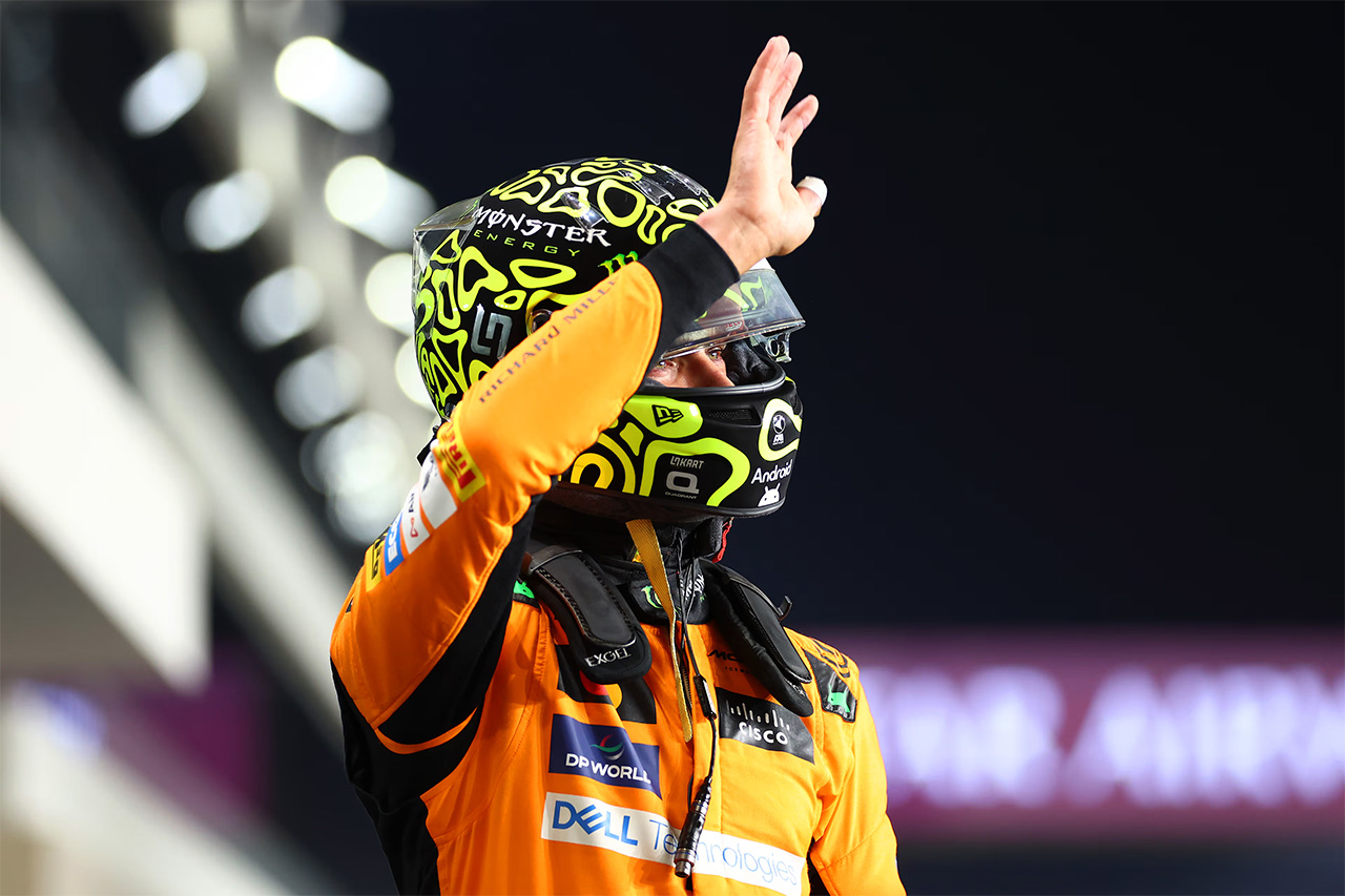 ランド・ノリスがF1カタールGPスプリント予選で見事なポールポジション