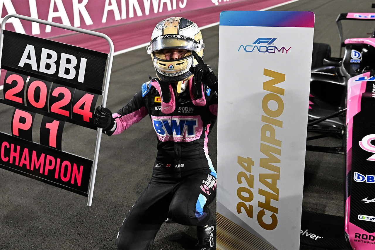 F1アカデミー：アルピーヌのアビ・プリングが2024年のチャンピオン獲得