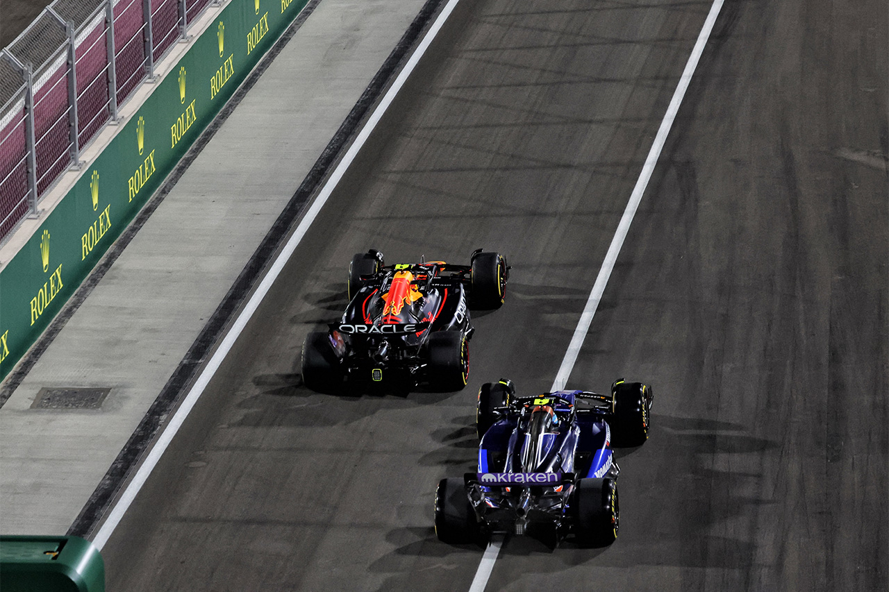 セルジオ・ペレス F1カタールGPスプリント「コラピントを意図的に先行させた」