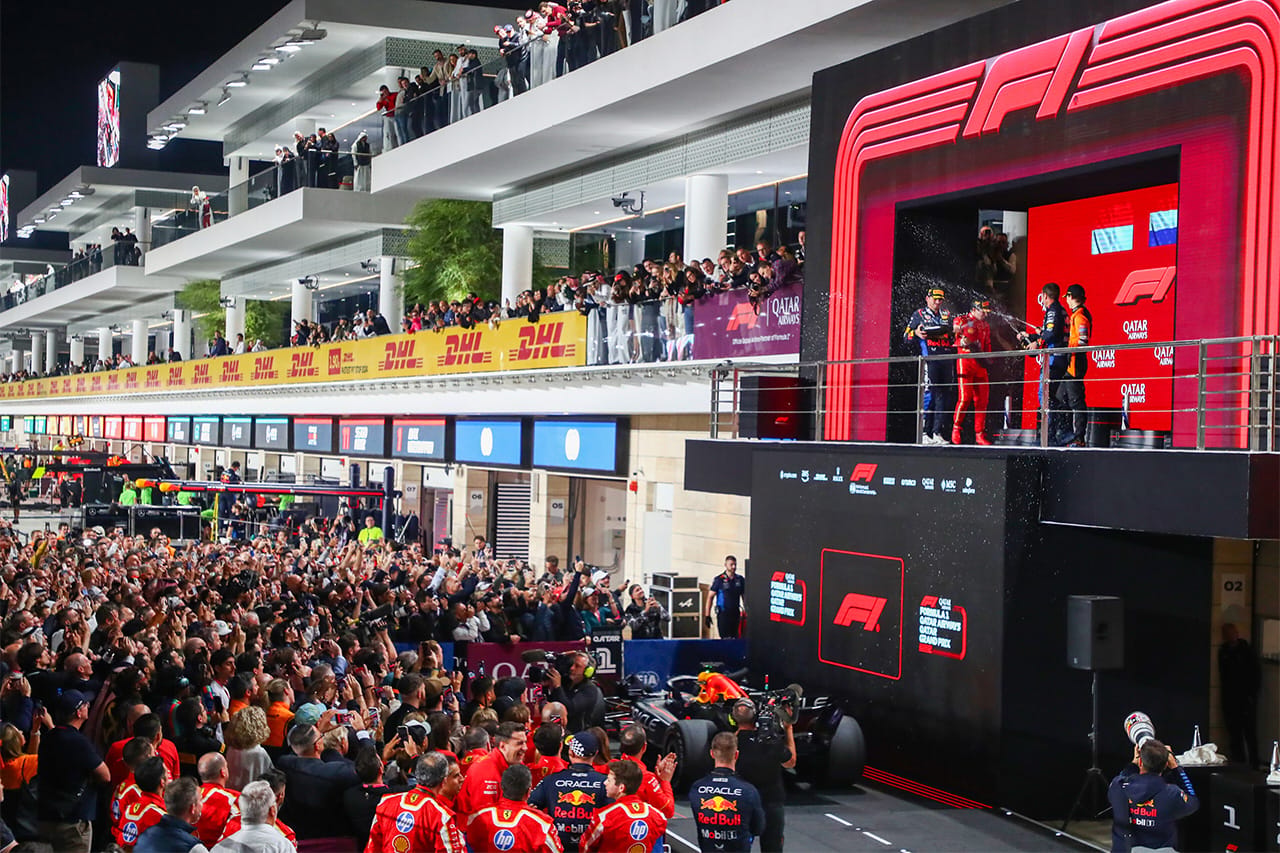 2024年F1 ポイントランキング (第23戦 カタールGP終了時点)