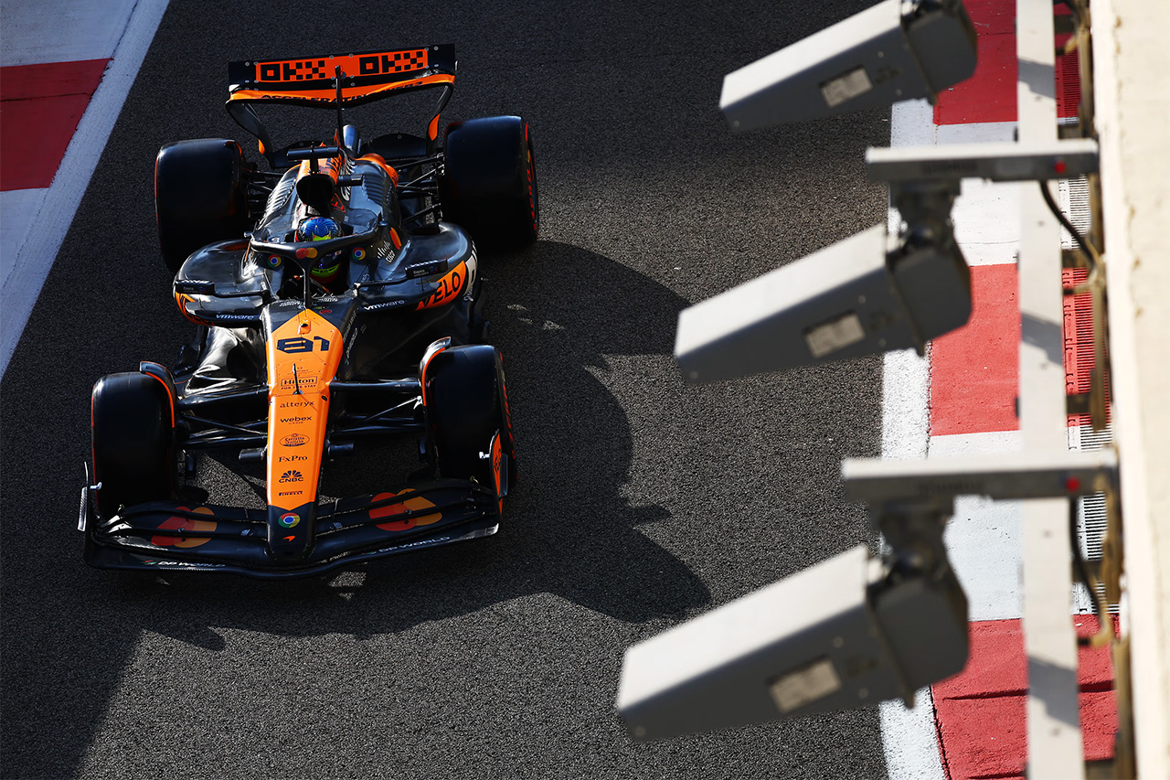 F1アブダビGP FP3レポ：マクラーレンが1-2体制 ハースが角田裕毅らをリード